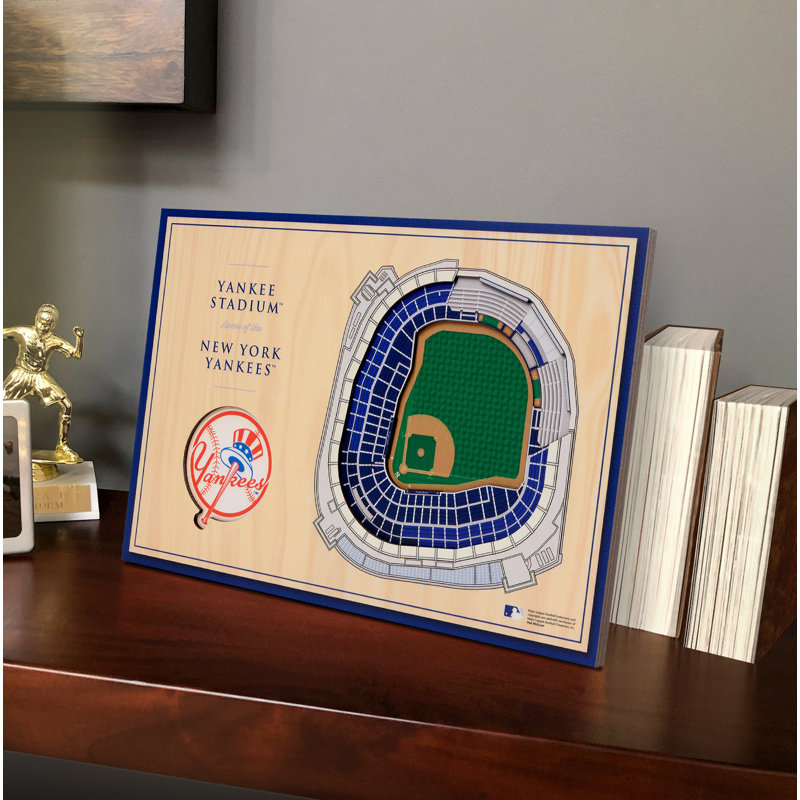 Présentoir de bureau MLB 3D StadiumViews, New York Yankees