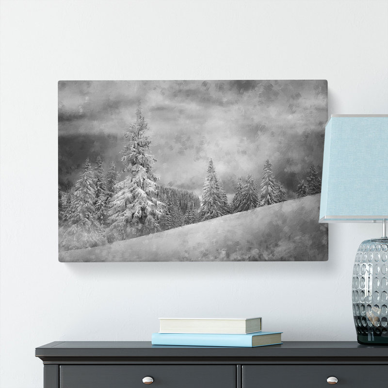 Mystical Woods - Wrapped Canvas Painting, 35cm H x 50cm W x 3cm D