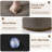 19.9"Round Upholstered Ottoman with Storage-612255469