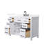 Beckett 48" Freestanding Single Bathroom Vanity with Quartz Top-1394137216-1394137218-1394137244