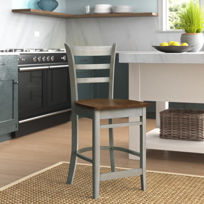 Marasco Solid Wood Counter Stool