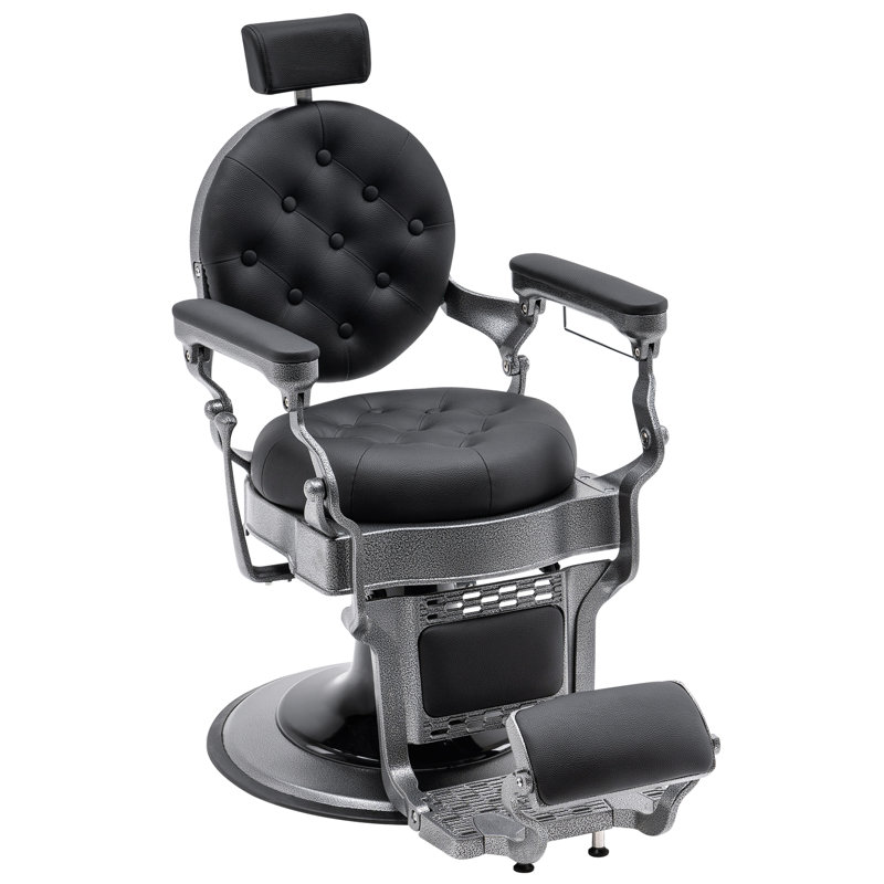 Fauteuil inclinable à haute inclinaison hydraulique, Similicuir gris