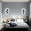 Shulin 3-Light Spiral-shaped Flush Mount Wall Sconce-1262036128-1264650766