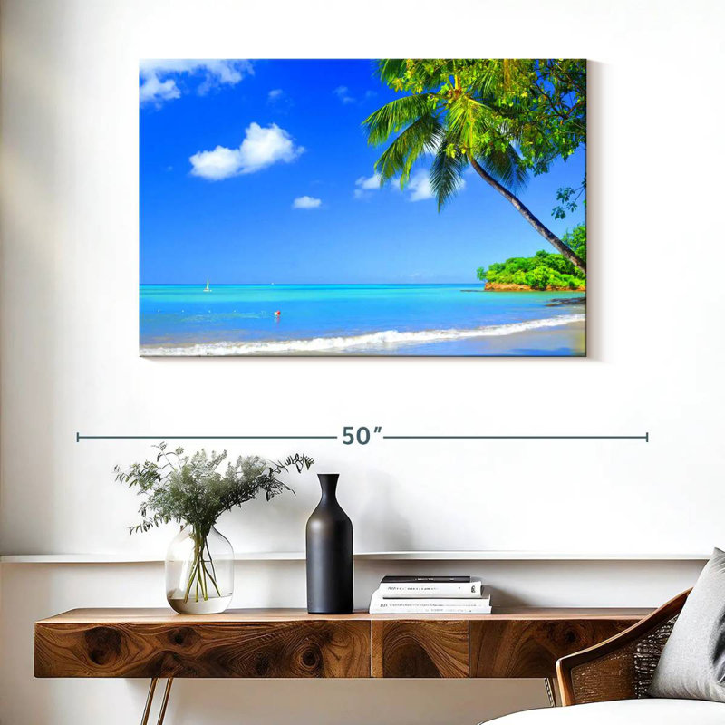 Gillard, Barbade, Caraïbes, plage, H 26 po x l 39 po