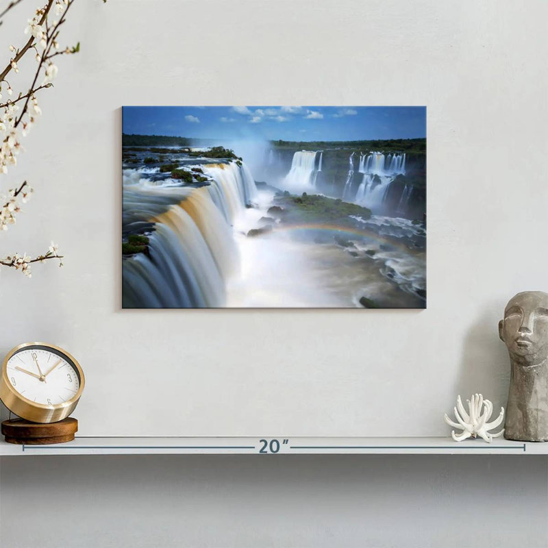 Chutes d'eau Alvord Majestic Iguazu, H 8 po x l 12 po