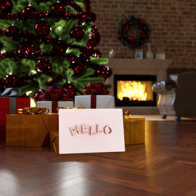 Hello - Wrapped Canvas Print