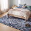 Tapis Lowland Modern à poils courts, motif mosaïque mouchetée abstraite, bleu marine, turquoise, gris, crème et rose, lavable à la machine, antidérapant, pour l'intérieur et l'extérieur, adapté aux animaux domestiques, idéal pour le salon, la chambre, la salle à manger, l'entrée, le couloir ou le bureau.-1032712942