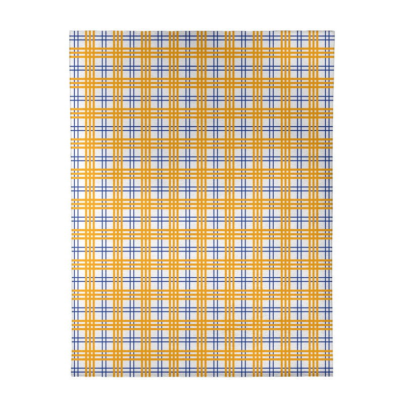 Plaid Indoor Rug, Rectangle 9' x 12'