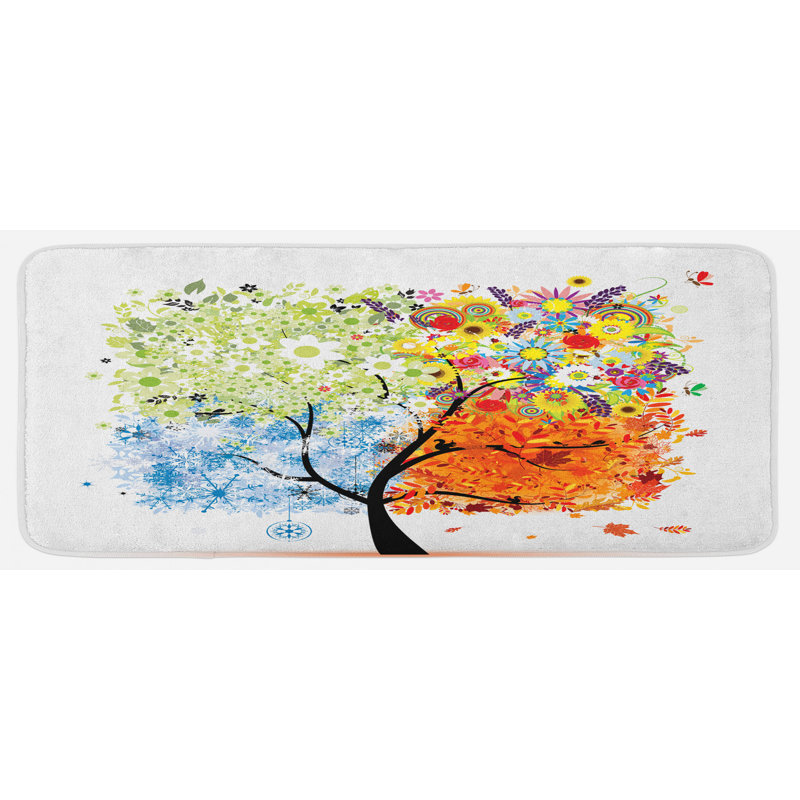 Tapis de cuisine tree