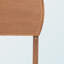 Tête de lit simple en bois au fini chêne rustique Raya, H 49,82 po x l 42,43 po x P 0,58 po-1107445360