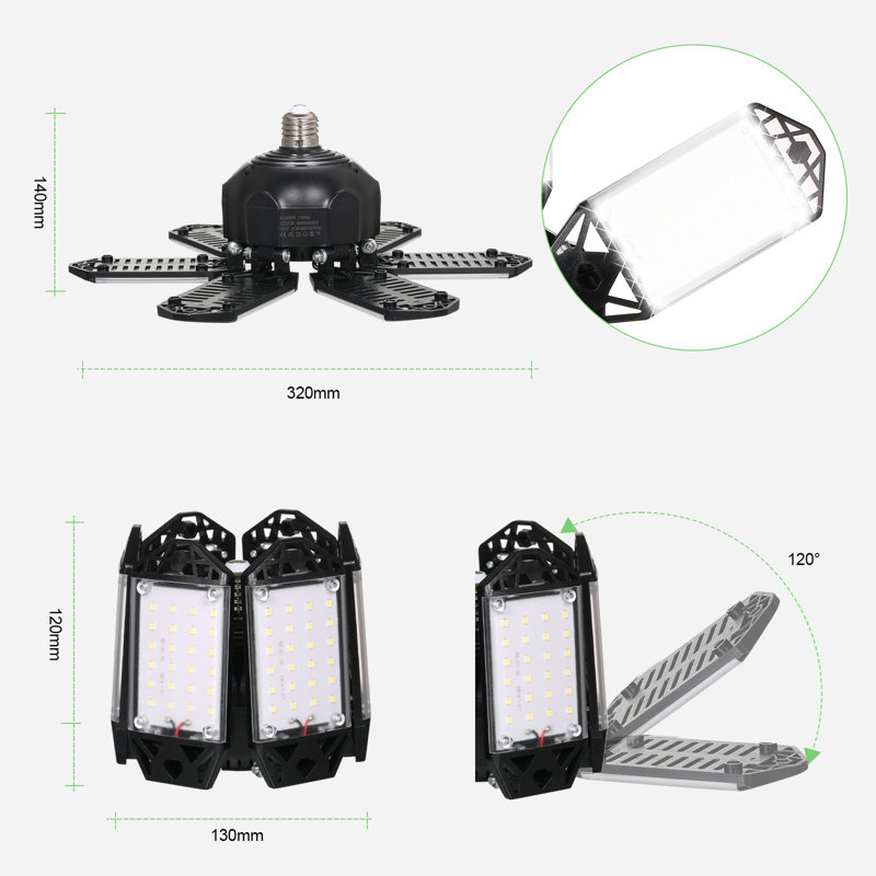 Lahja Circle Low Bay Ceiling Light