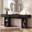 Console avec prise et tablettes réglables-129490202-129490203