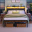 Lit antique brun-1287540697