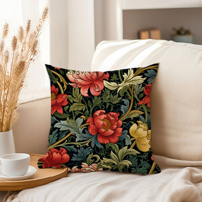 Floral William Morris Damask Flowers Leaves XIII Classic