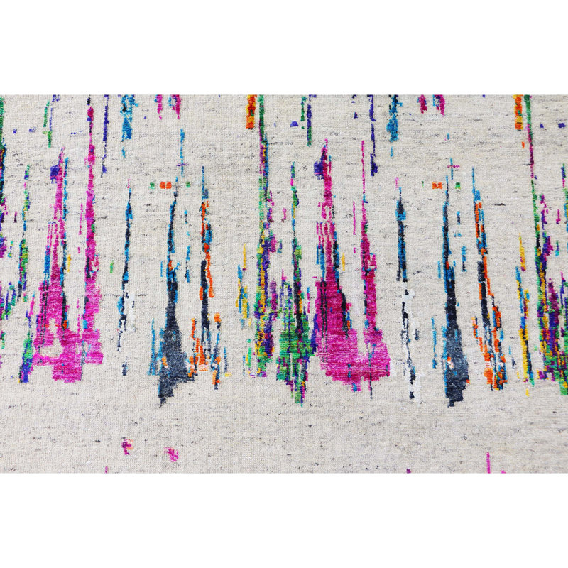 Tapis rectangulaire noué à la main, Rectangle 12 pi x 15 pi