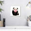 Impression sur toile Bubble Gum Baby Panda-918308605
