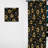 Gold And Blue Luxury Damask Symphony III - Bohemian Velvet Curtain - Room Darkening - 1 Panel-107611888