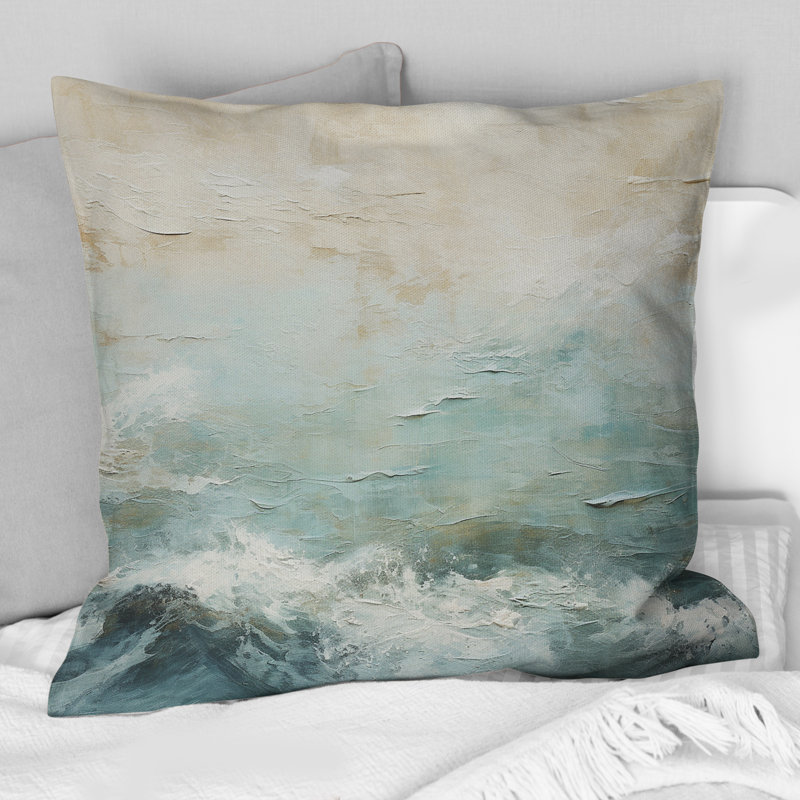 Coussin moderne Modern Coastal