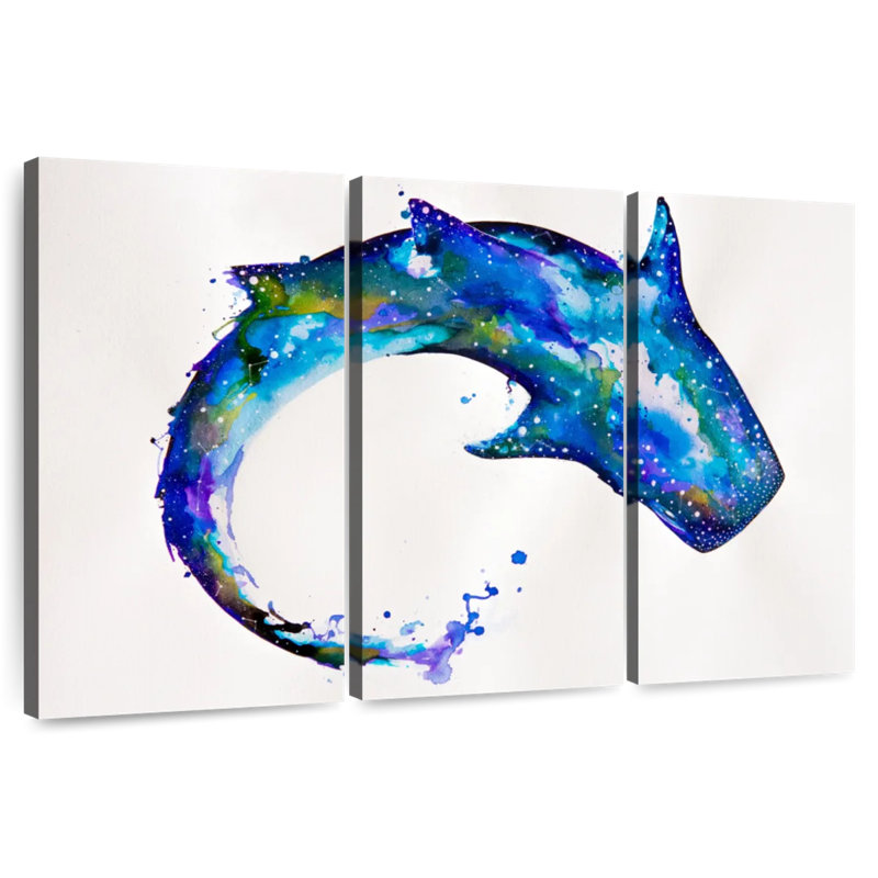 Brampt Celestial Shark, 24" H x 38" W