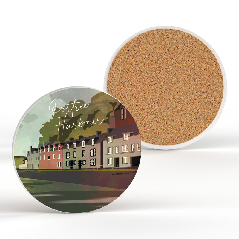 Ceramic Round 1 Piece Coaster