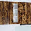 Vidaxl Hanging Cabinet With Storage Riga Smoked Oak 40 X 31 X 100 Cm-121217869