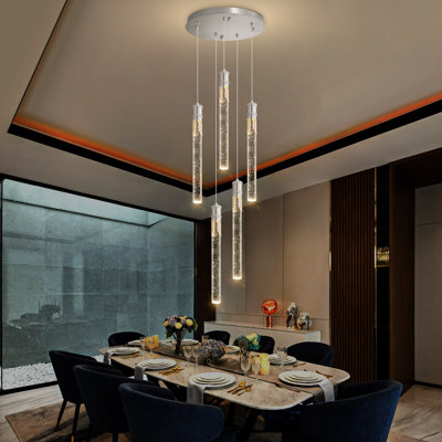 Modern Crystal Chandelier For Dining Room