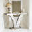 V-Shaped Design Hall Table(Only Including Coffee Table)