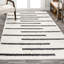 Tapis blanc / gris Colline-1183277493