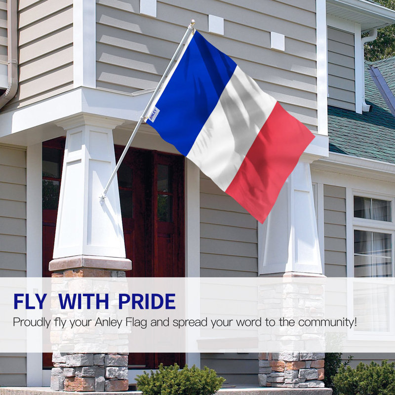 Drapeau de la France 36 x 60 po Drapeau de la France (ensemble de 2)
