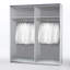 2 Door Manufactured Wood Wardrobe-5531826