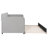 Elegant Upholstered Twin Daybed With Trundle, Velvet, Space-saving Modern Design