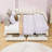 Twin XL Upholstered Daybed with Two Drawers,Trundle and LED Light-469779582