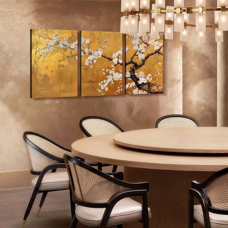 3 Piece Wrapped Canvas Print, 40 cm H x 30 cm W