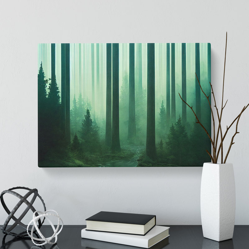 Delightful Forest - Wrapped Canvas, 50cm H x 76cm W x 3cm D