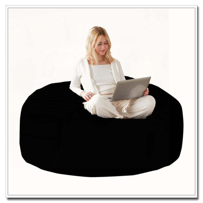Fauteuil à billes en mousse à mémoire de forme et housse amovible