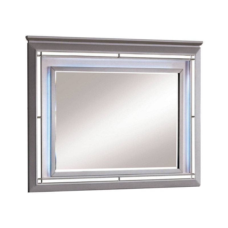 Miroir de 50 po Maybelline, Argent argent