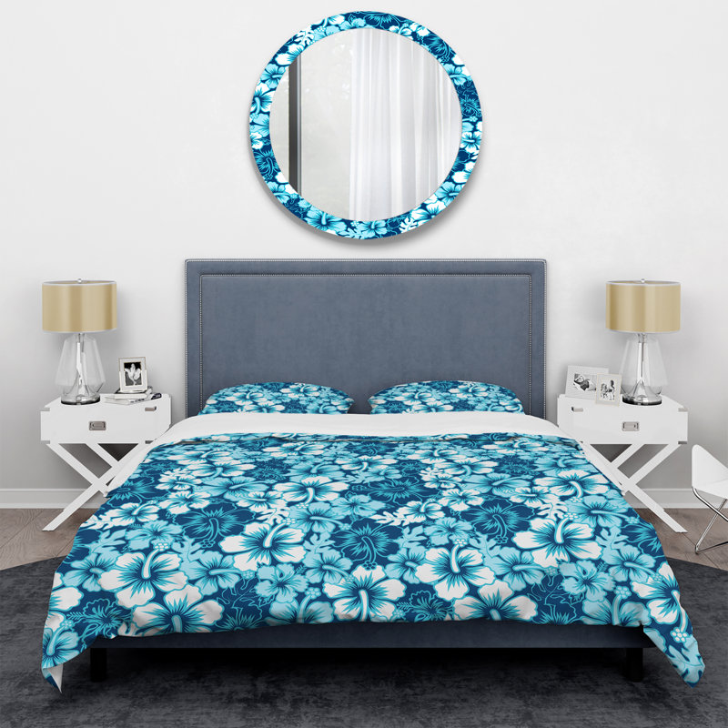 Ensemble de housse de couette tropical, Housse de couette très grand + 2 taies décoratives