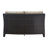 Serta Tahoe Outdoor Loveseat, Brown Wicker