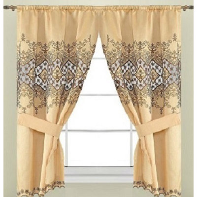 Vivian Semi Sheer Curtain Pair