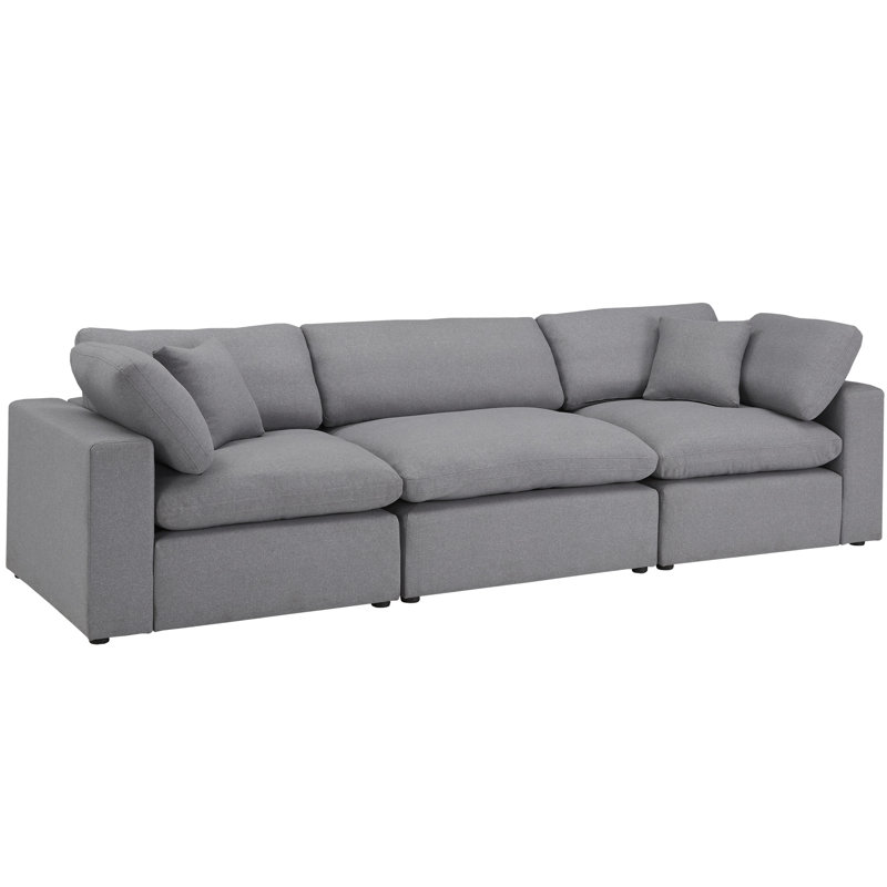 Canapé modulaire sans accoudoirs 119 po Bania