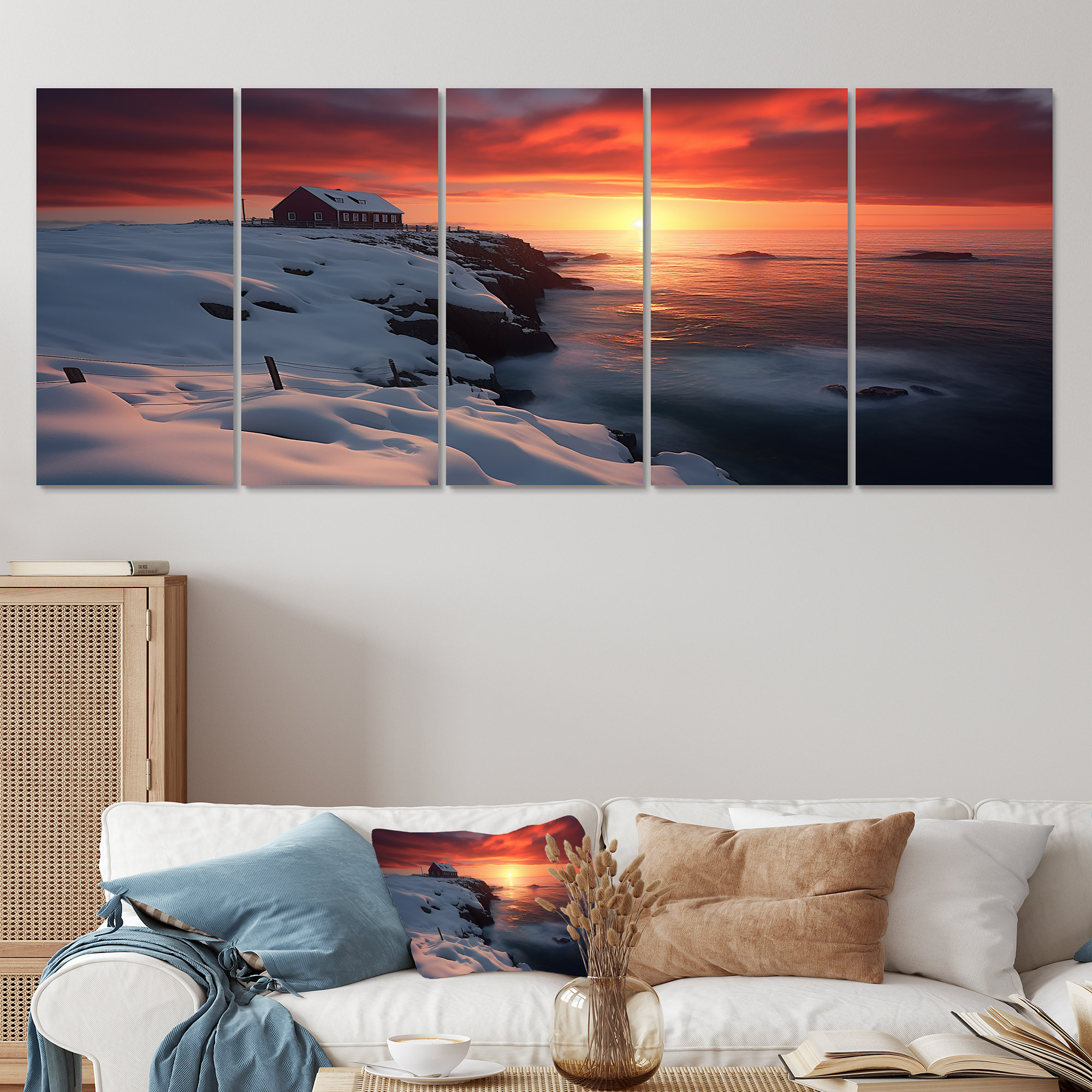 Ebern Designs Coastal Lighthouse Guard In Alaska IV - Coastal Light ...