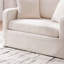 Ensemble de 2 fauteuils d'appoint 43,9 po en chenille-1159613723
