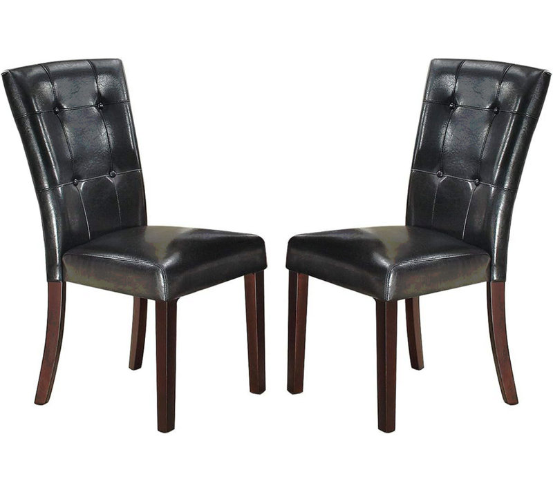Ensemble de 2 chaises d'appoint Modern Parson