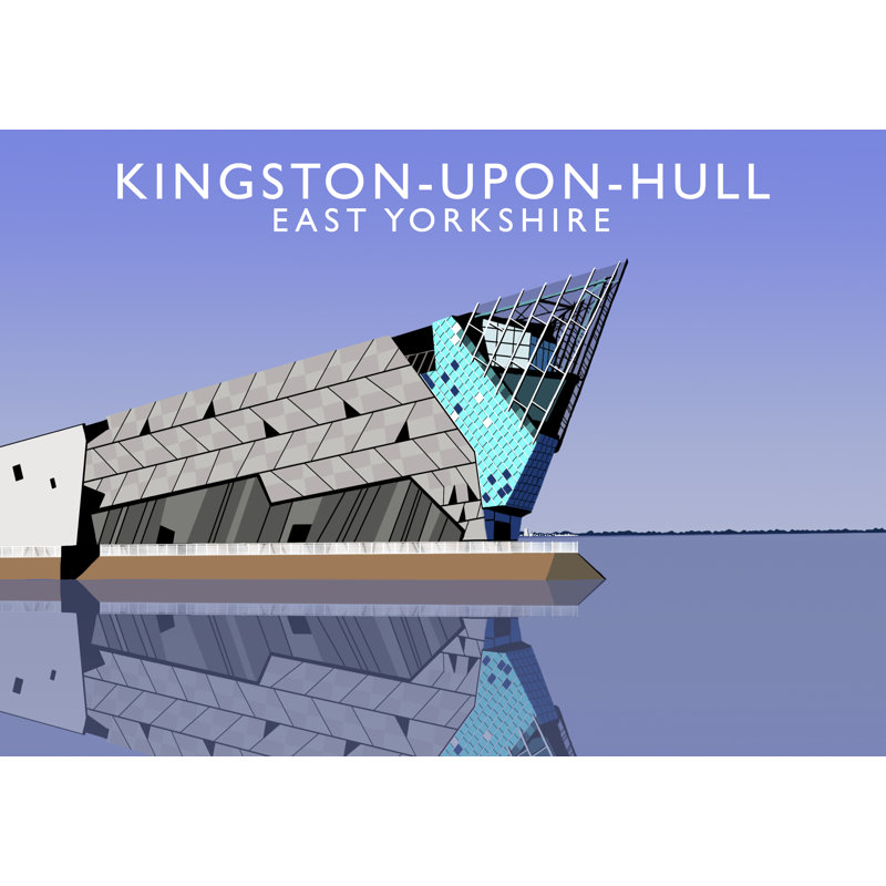 Kingston-upon-Hull by Richard O'Neil - Print, No Frame, 30 cm H x 40 cm W x 1 cm D