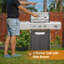 Stainless Steel Gas Grill with Side Burner and Cover for Outdoor BBQ