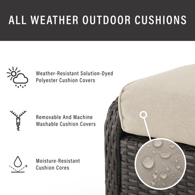 Mosca Wicker Outdoor Lounge Chair