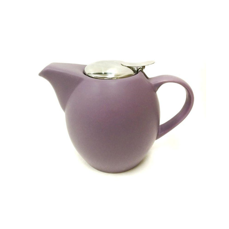 Théière en porcelaine perle Attleborough, Mauve, 30 onces