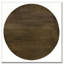 Table d'appoint naturelle et bronze industriel