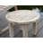 Galvan Round Teak Outdoor Side Table , 19.89'' in. W 19.89'' in. D-1508172353