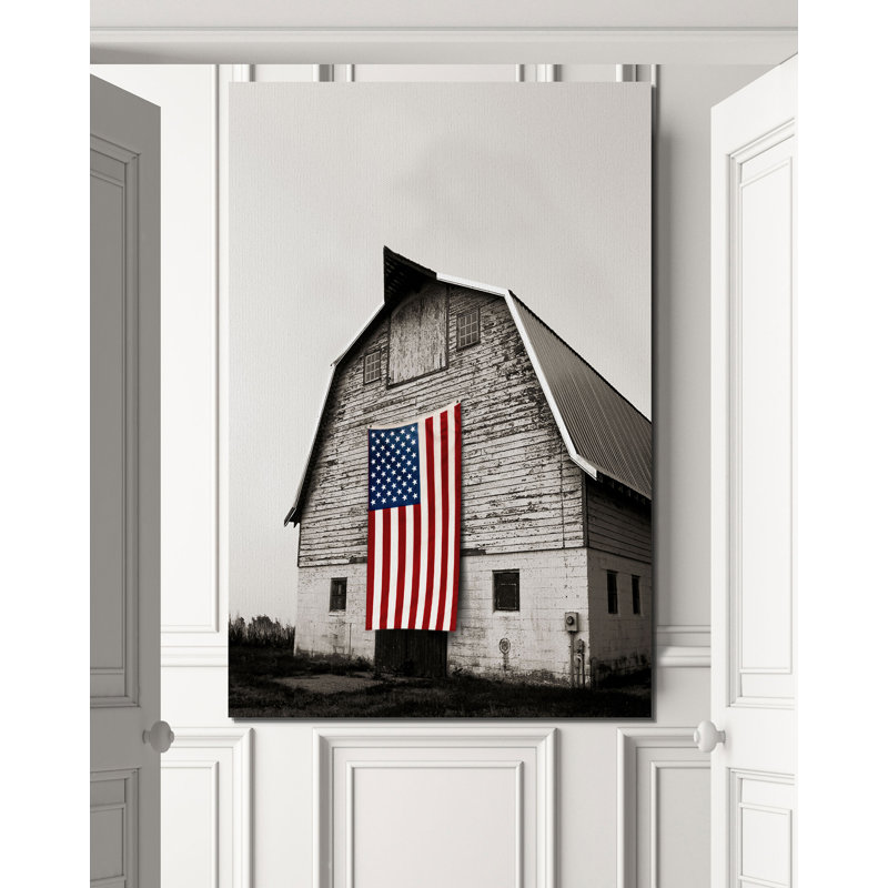 « modern grange ii », impression, H 48 po x l 32 po x P 1,5 po, Toile tendue